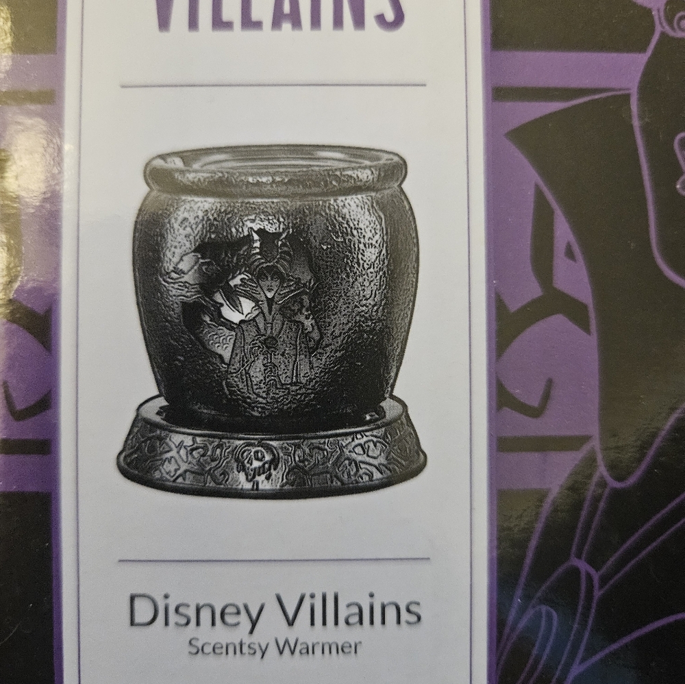 Disney Villain's Scentsy warmer